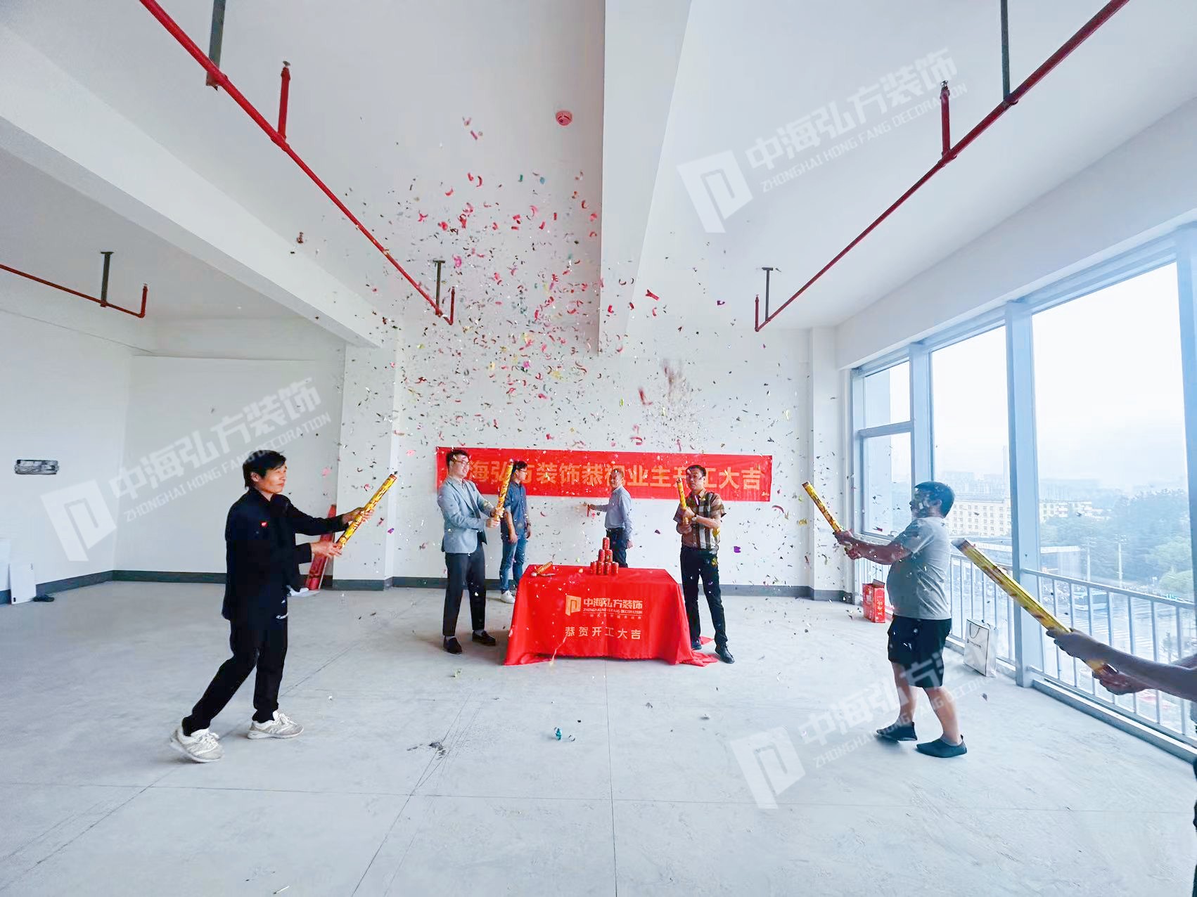 熱烈祝賀 | 南京瑞騰辦公室裝修項目 | 開工大吉(圖1)