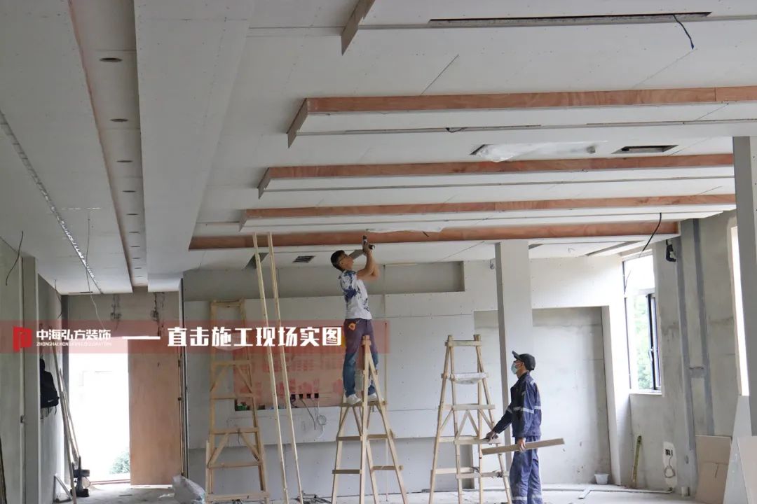 施工巡檢丨艾美特室內裝修工程巡檢施工現場！(圖5)